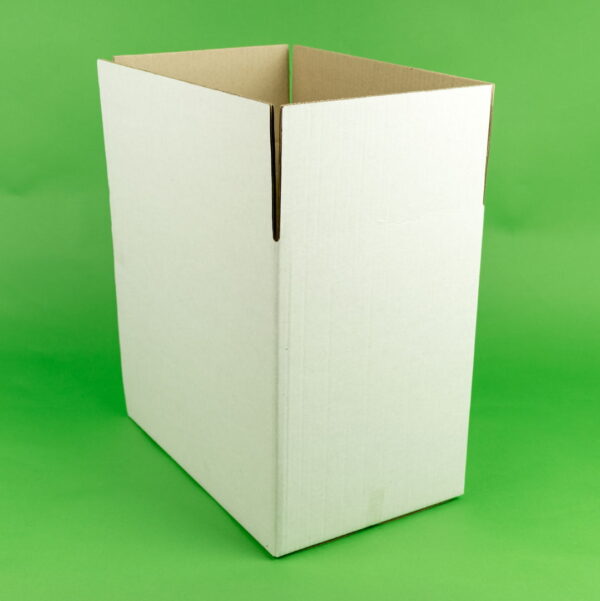 Cutii Pliate CO3 (BAX) 25 BUC/SET, Alb Exterior, 220x210x195 mm - Ideal pentru Transport și Livrare în Industria Alimentară și Nealimentară - imagine 3