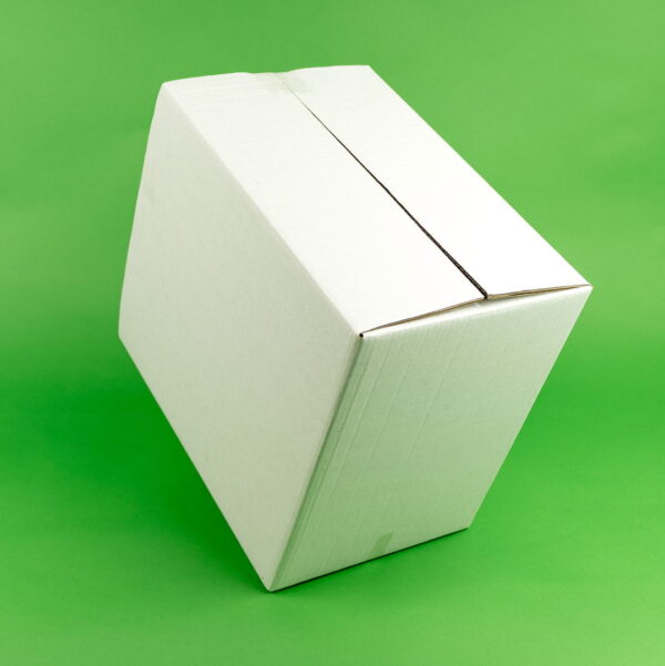 Cutii Pliabile Tip BAX CO5 - Set 50 buc, Dimensiuni 225x180x190 mm, Alb Exterior, Natur Interior, Ideal pentru Curierat și Transport Produse - imagine 4
