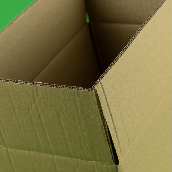 Cutii Pliabile Natur CO5 - Set de 50 Bucăți pentru Curierat și Transport - Dimensiuni 400x200x275 mm - imagine 2