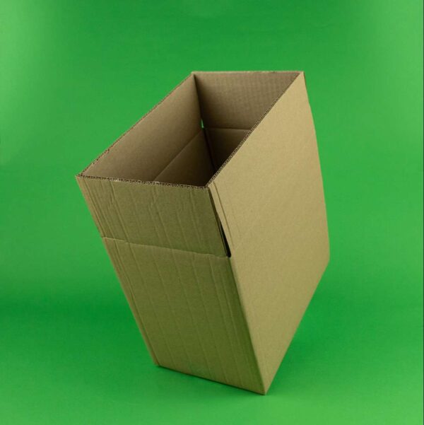 Cutii transport pliabile CO5, set 50 bucăți, dimensiune 200x200x250 mm, material CO5/BC, potrivite pentru curierat și industria alimentară/nealimentară. - imagine 3