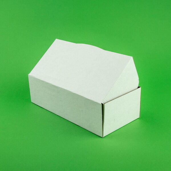 Cutii Autoformare Albă 200x105x60 mm, Set de 100 Bucăți - Ideal pentru Transport și Ambalare în Industria Alimentară și Nealimentară - imagine 3