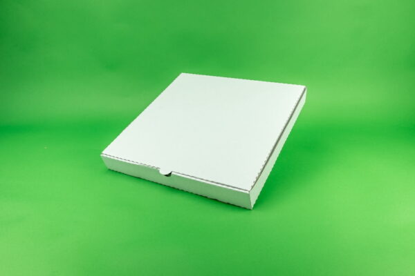 Set 100 Cutii pentru Pizza Albă - Dimensiune 520x520x40 mm, Ideal pentru Restaurante și Pizzerii - imagine 3